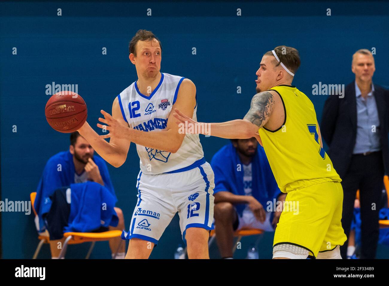 ZWOLLE, NETHERLANDS MARCH 14 Ralf de Pagter of Landstede Hammers