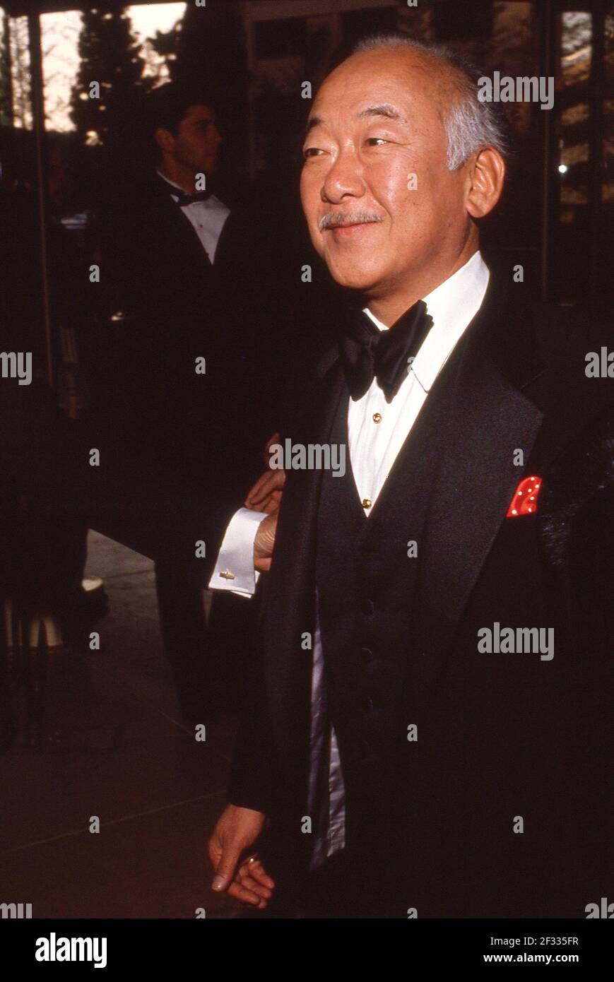 Pat Morita at the 47th Golden Globe Awards January 20, 1990 on Credit