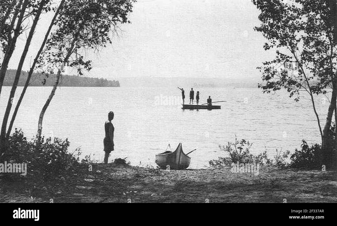 Long Lake (Maine) Stock Photo