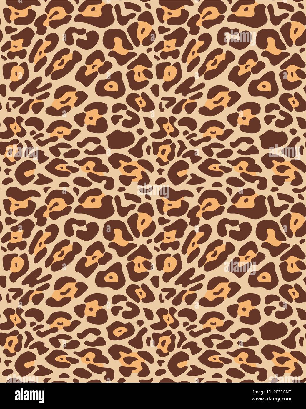 Seamless animal print fur pattern Stock Vector Image & Art Alamy
