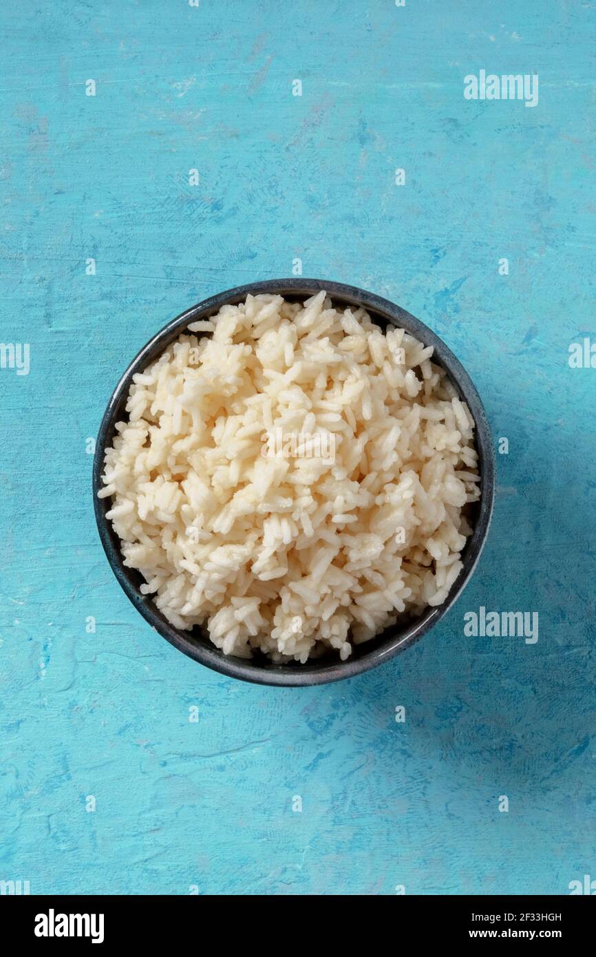 Vboiled Rice Boiled rice simple hi-res stock photography and images - Alamy