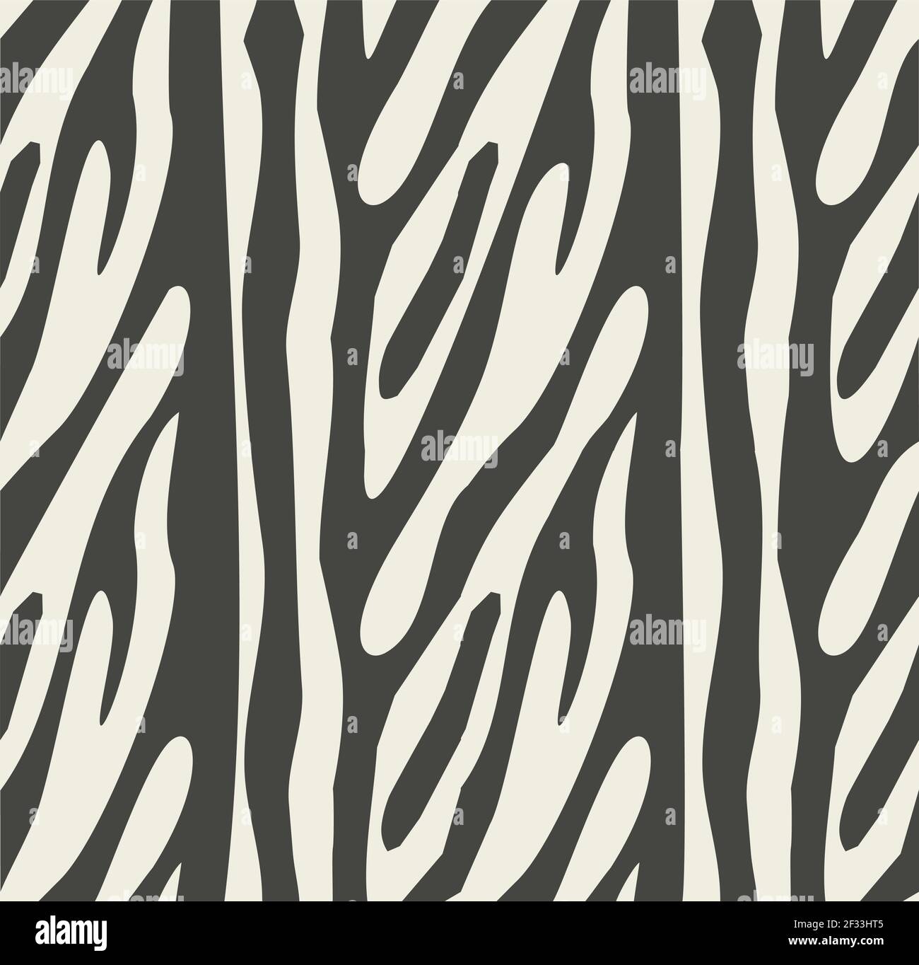 Zebra skin seamless vector pattern. Animal print Stock Vector Image ...