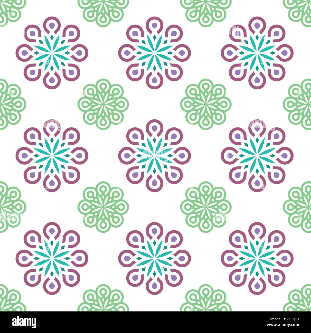 Modern abstract seamless vector pattern. Modern stylish abstract texture. Repeating geometric tiles from striped elements. elegant vector pattern. Stock Vector