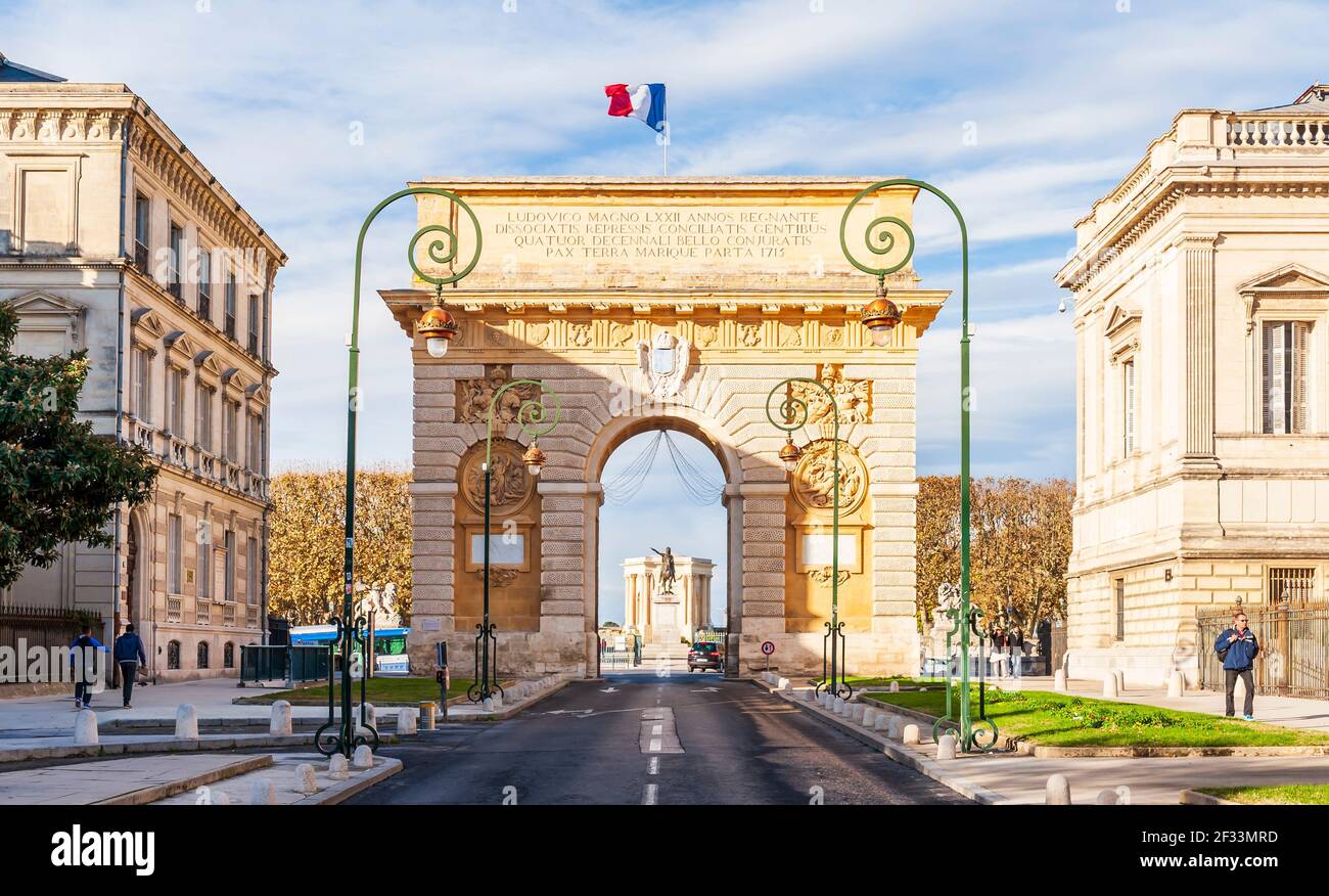 Louis xiv triumphal arch hi-res stock photography and images - Alamy