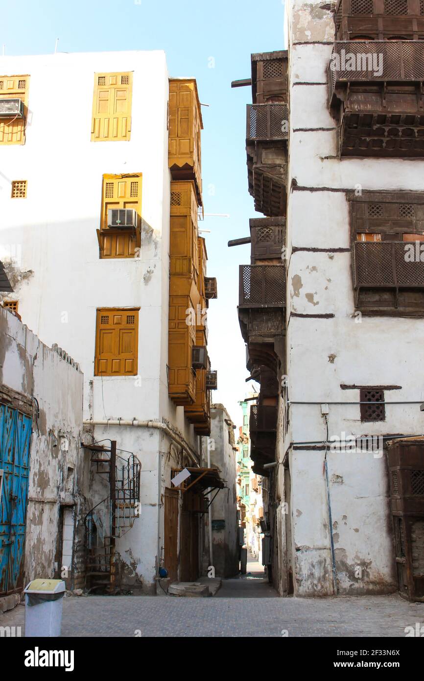 Historical city of jeddah saudi arabia Stock Photo - Alamy
