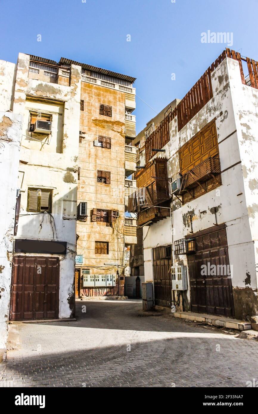 Historical city of jeddah saudi arabia Stock Photo - Alamy