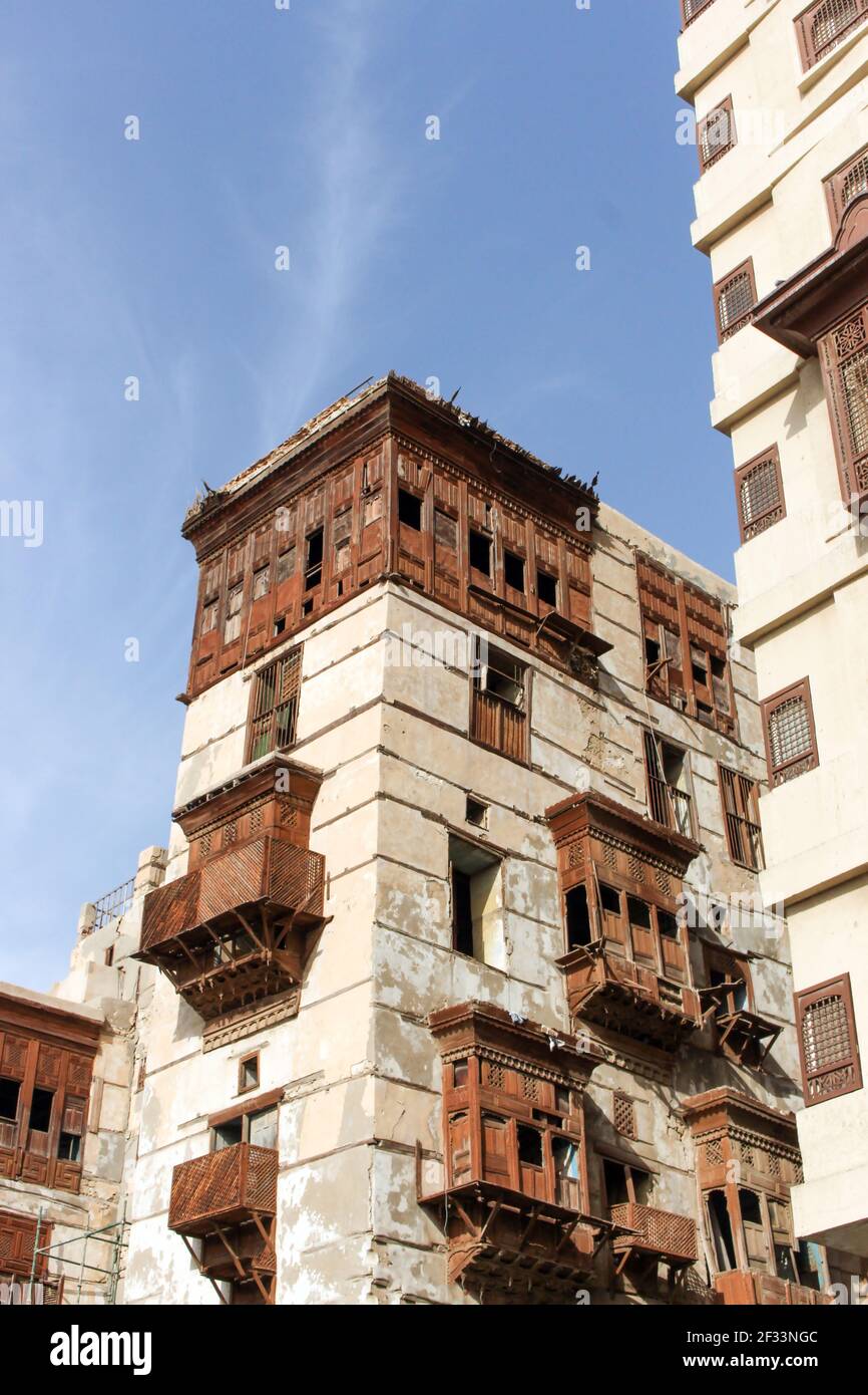 Historical city of jeddah saudi arabia Stock Photo - Alamy