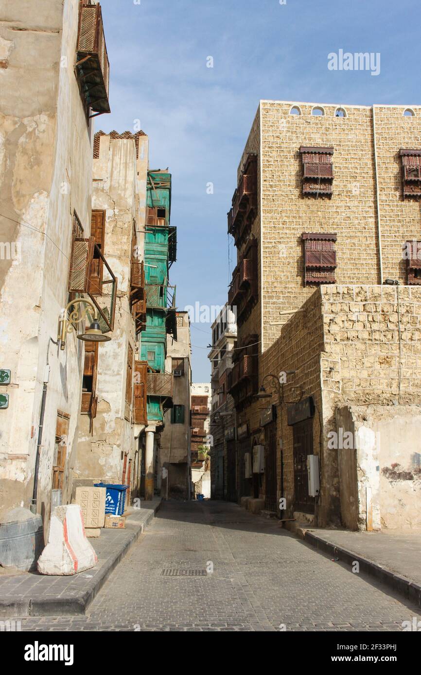 Historical city of jeddah saudi arabia Stock Photo - Alamy