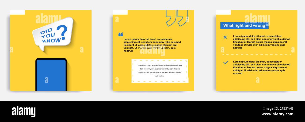 Pro Tips Layout Social media tutorial, tip, trick, quick tips, layout template with ...
