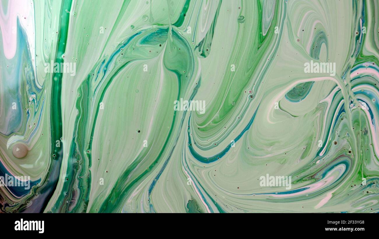 The colors of the aqueous ink are translucent. Abstract multicolored ...