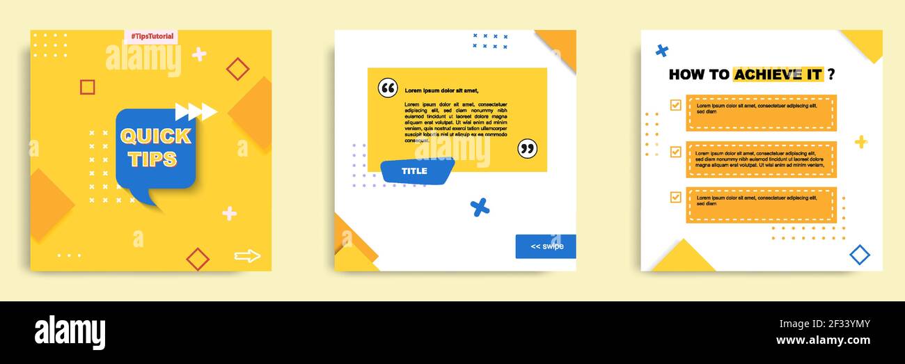 Social media tutorial, tips, trick, did you know post banner layout ...