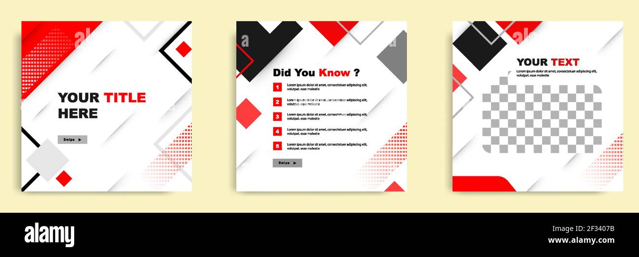 Social media tutorial, tips, trick, did you know post banner layout ...
