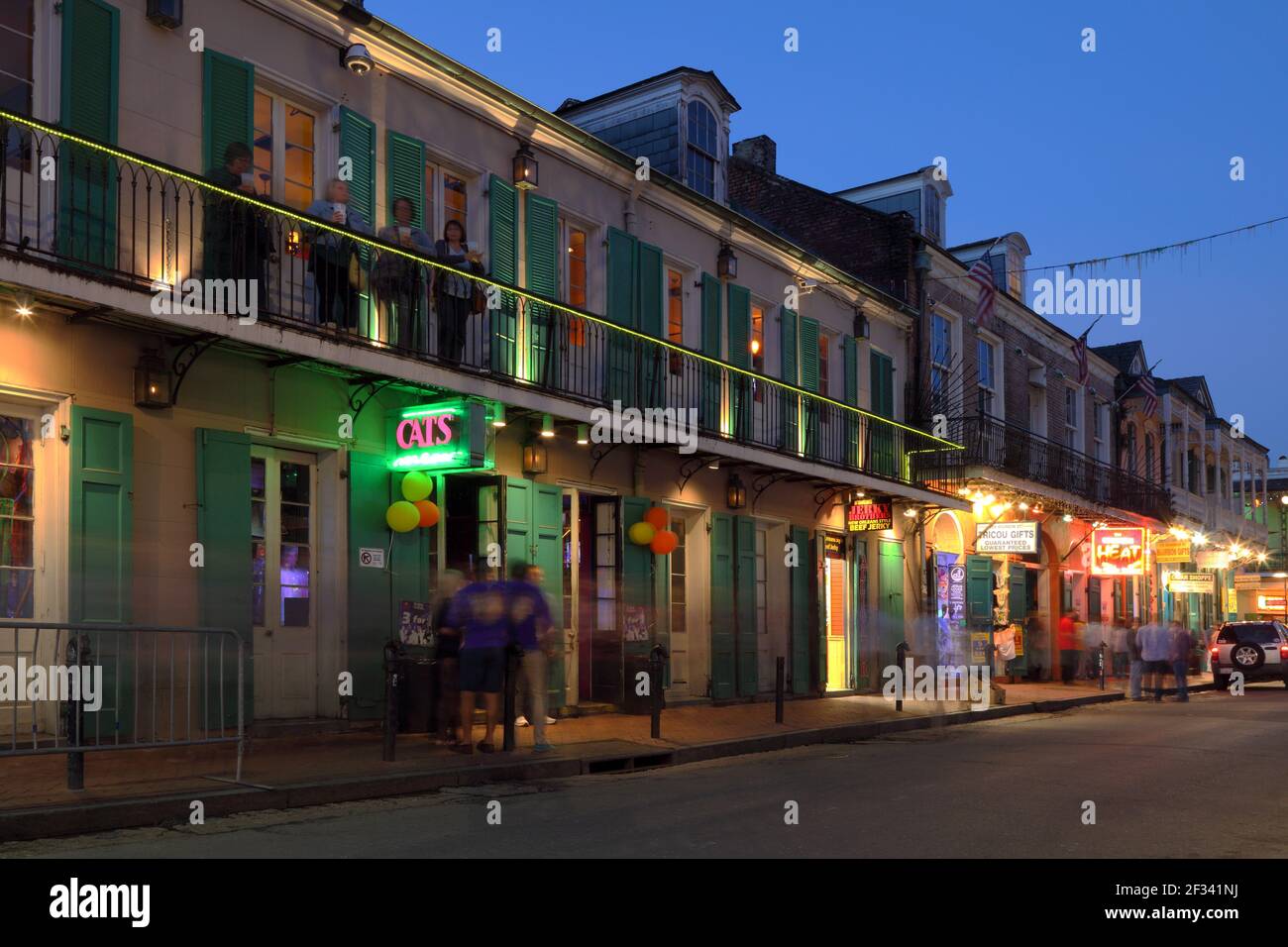 Bourbon Street New Orleans High Resolution Stock Photography and Images