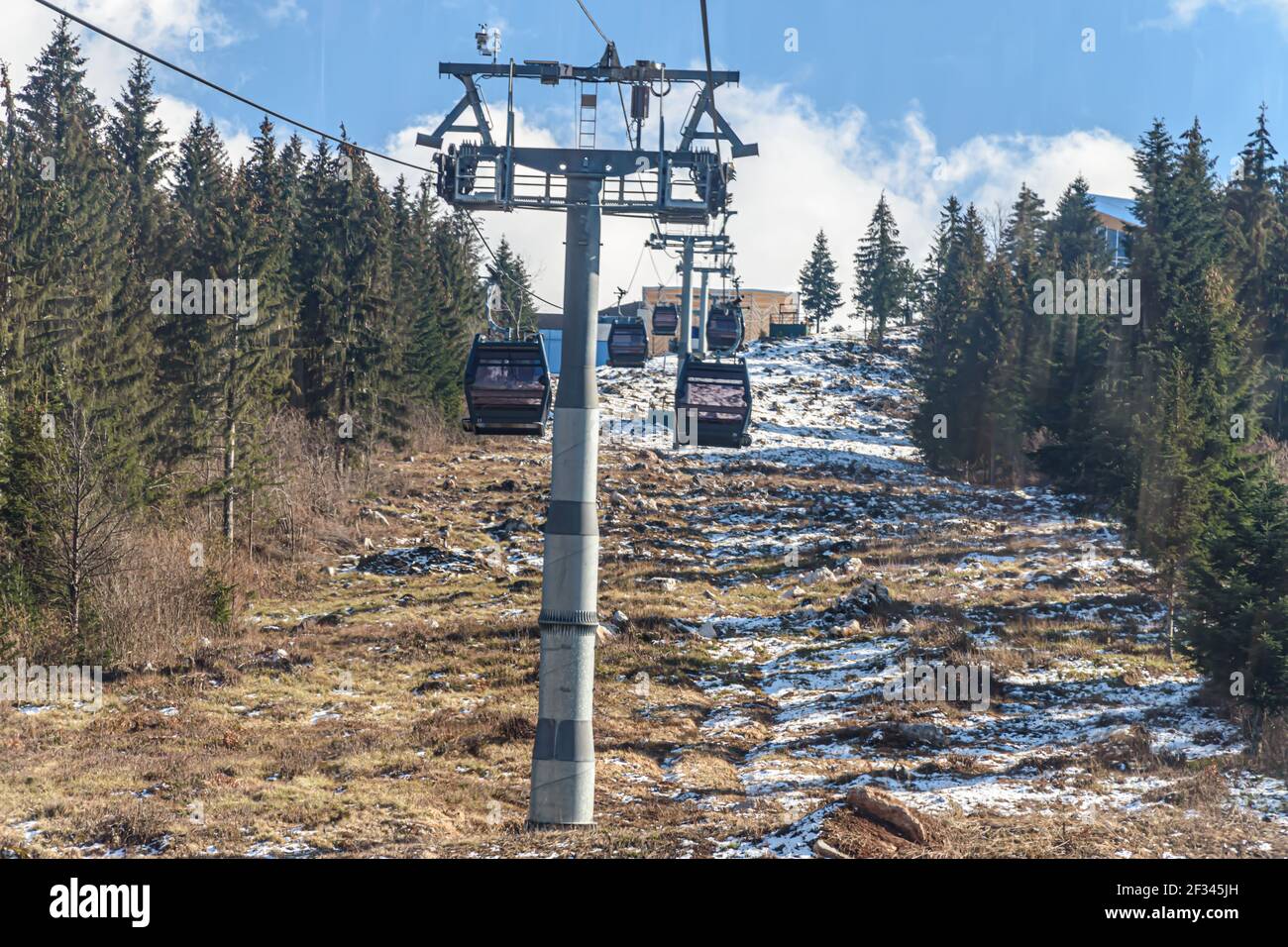 Sarajevo Cable Car Stock Photo Alamy