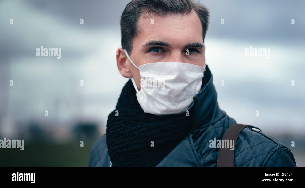 Serious young man one hi-res stock photography and images - Alamy