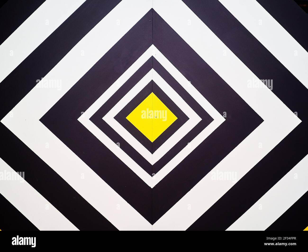 black and white geometric pattern wallpaper Stock Photo - Alamy