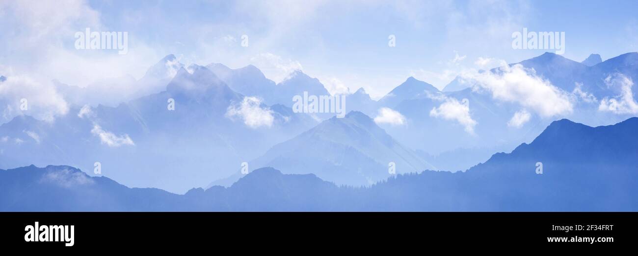 geography / travel, Germany, Bavaria, Allgaeu Alps, Allgaeu, Freedom-Of-Panorama Stock Photo
