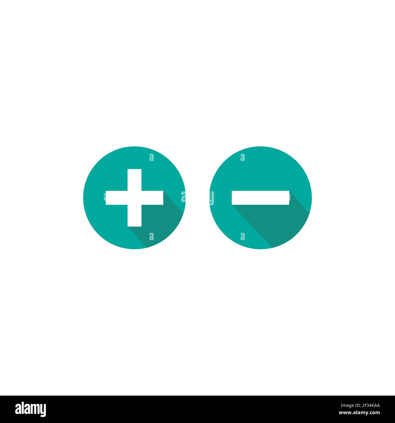 Blue Minus Icon