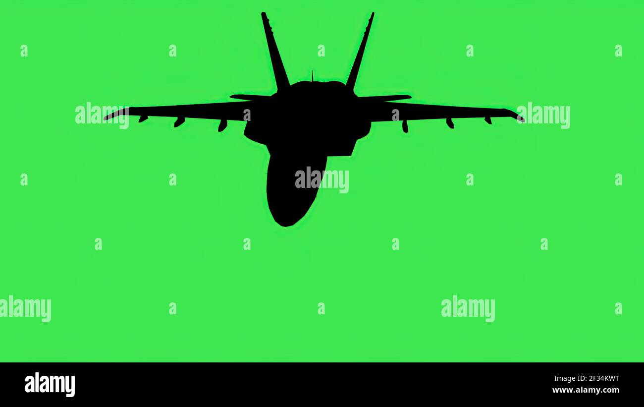3D illustration - Airplane in flight Stock Photo - Alamy