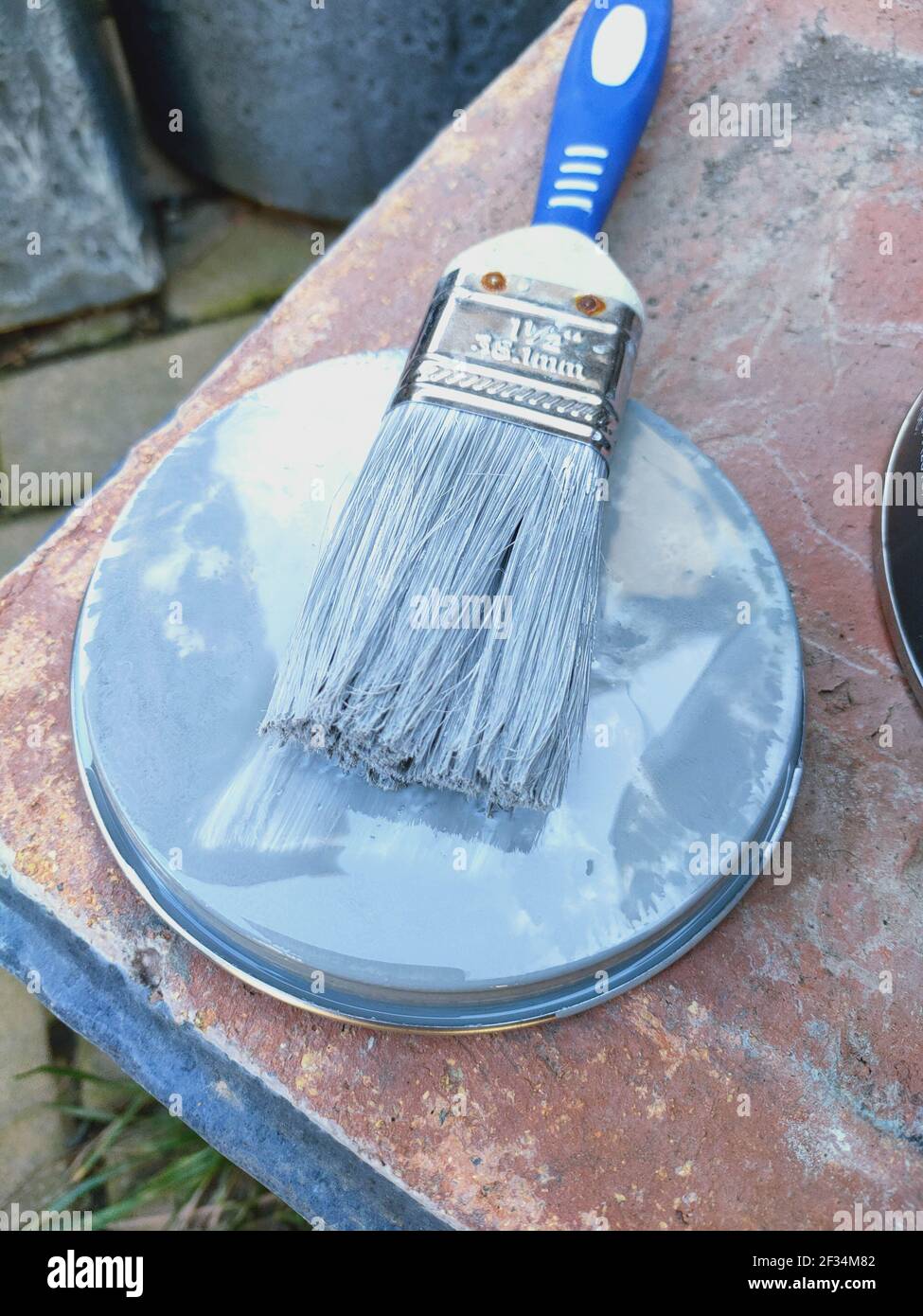 Grey paint swatch hires stock photography and images Alamy