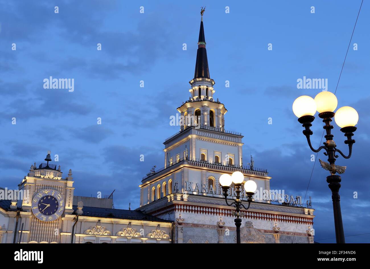 Вид с крыши казанского вокзала