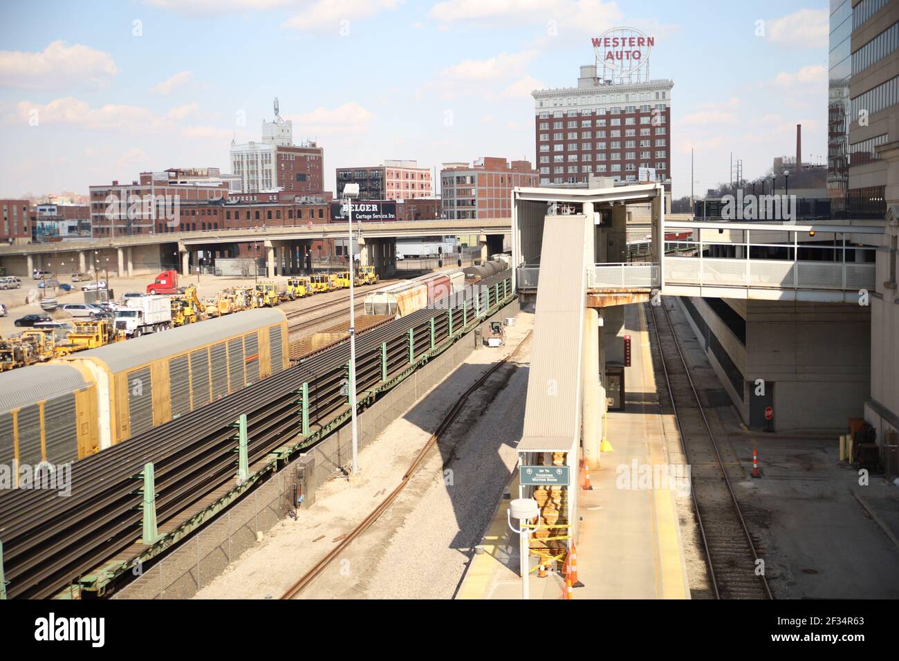 KANSAS CITY, UNITED STATES Mar 06, 2021 Looking toward the Western