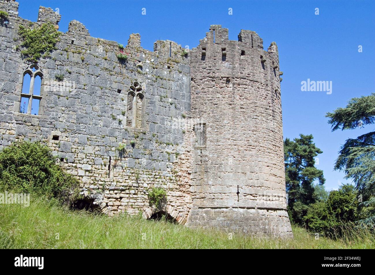 Medieval Castle Curtain Wall
