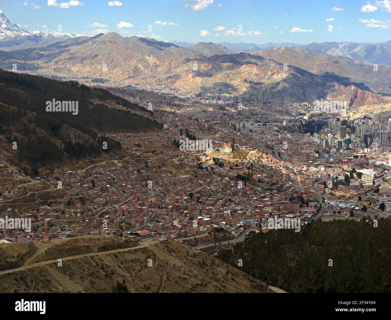 Top view la paz hi-res stock photography and images - Alamy