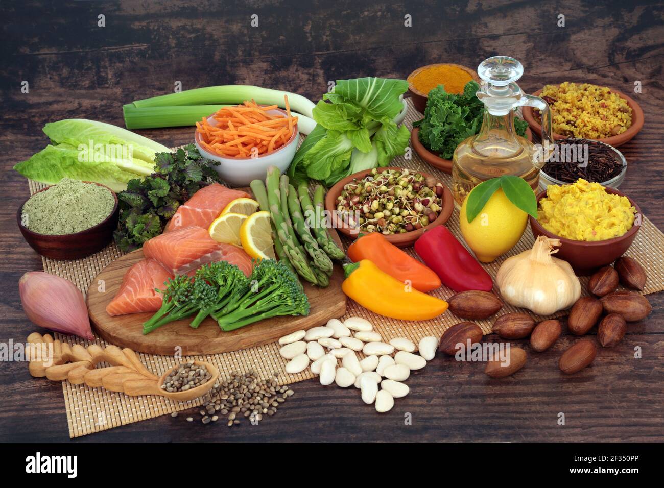 Worlds healthiest food collection high in antioxidants, anthocyanins