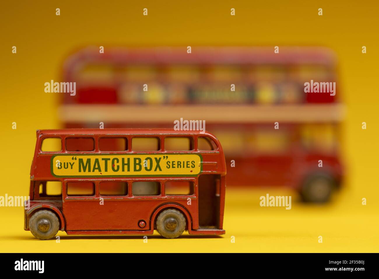 Toy buses hi-res stock photography and images - Alamy