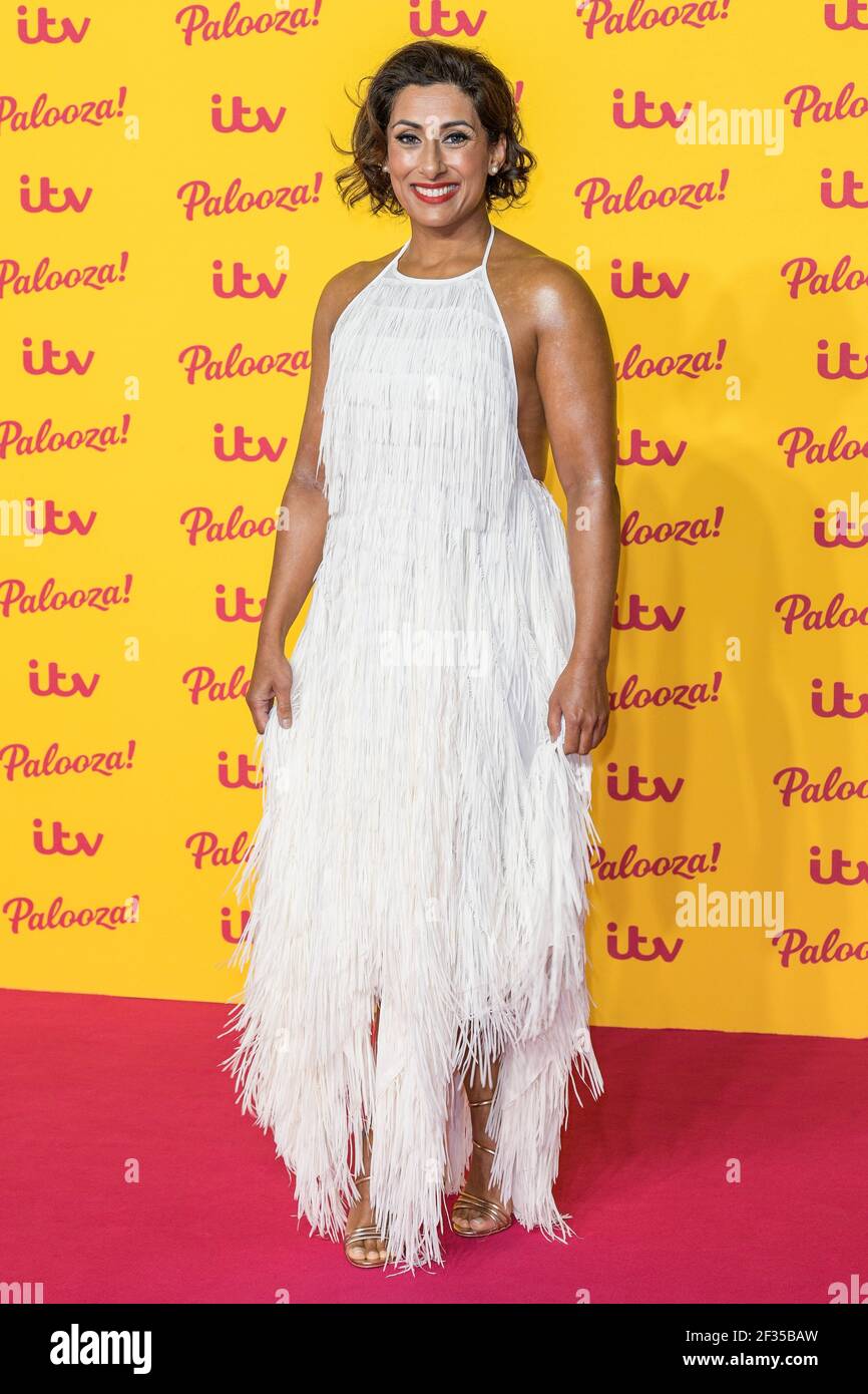 London, United Kingdom. 11th October 2018. Saira Khan attends ITV Palooza!, Royal Festival Hall, Southbank. Credit:  Scott Garfitt /Empics/Alamy Live News Stock Photo