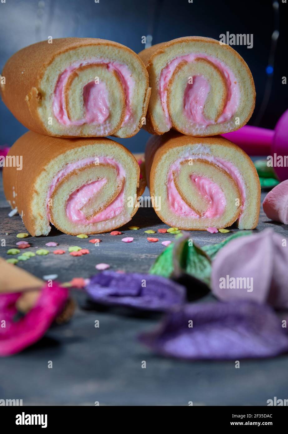 some biscuits ready to eat in celebration day Stock Photo - Alamy