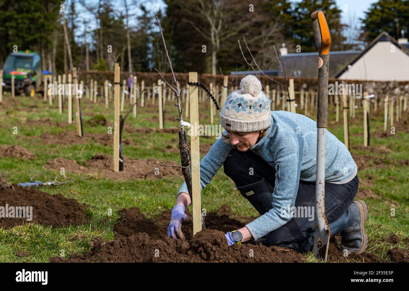 Kilduff Farm, East Lothian, Scotland, United Kingdom, 15th March 2021