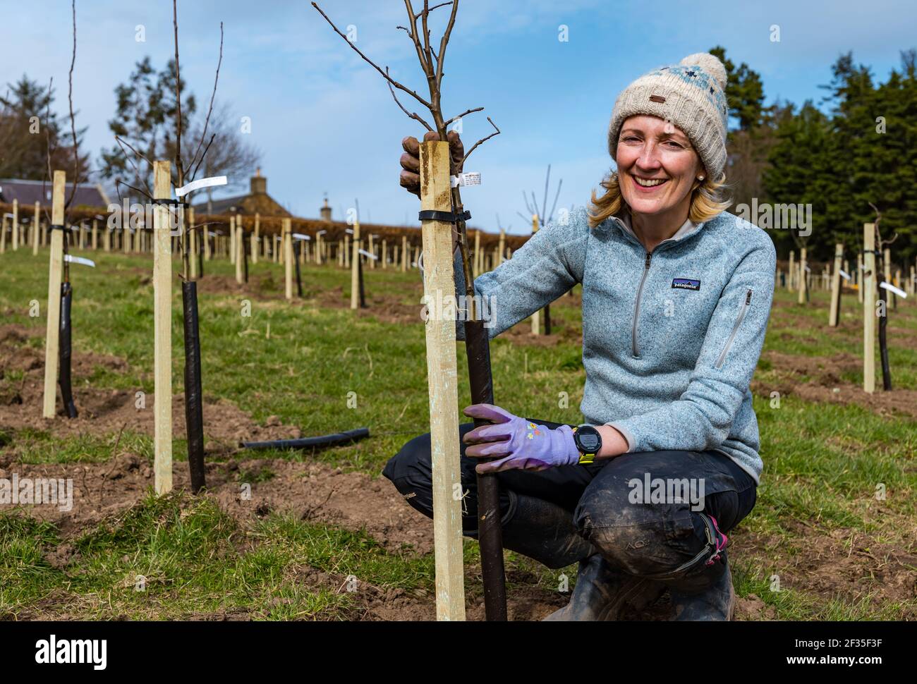 Kilduff Farm, East Lothian, Scotland, United Kingdom, 15th March 2021