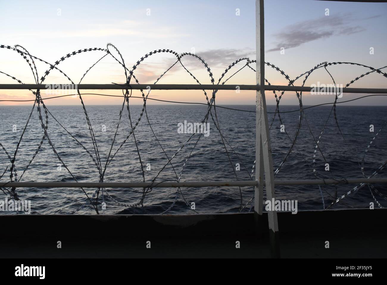 Safety railings barrier hi-res stock photography and images - Alamy