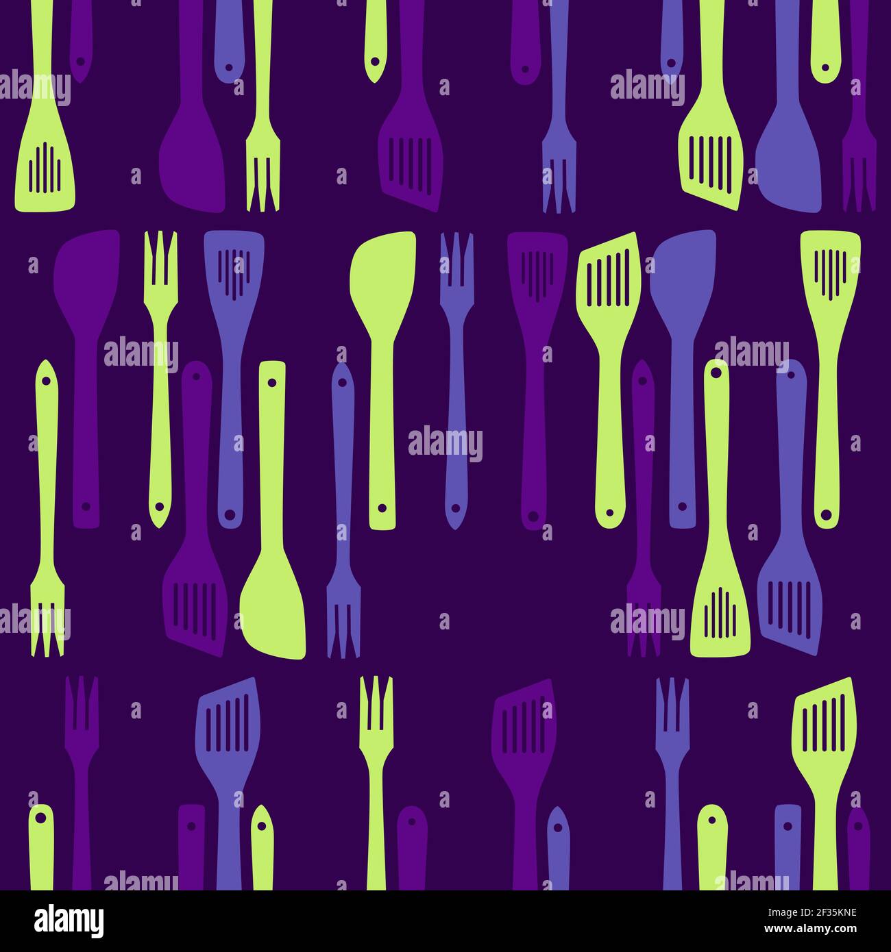 Frying tools - vector background Stock Vector Image & Art - Alamy