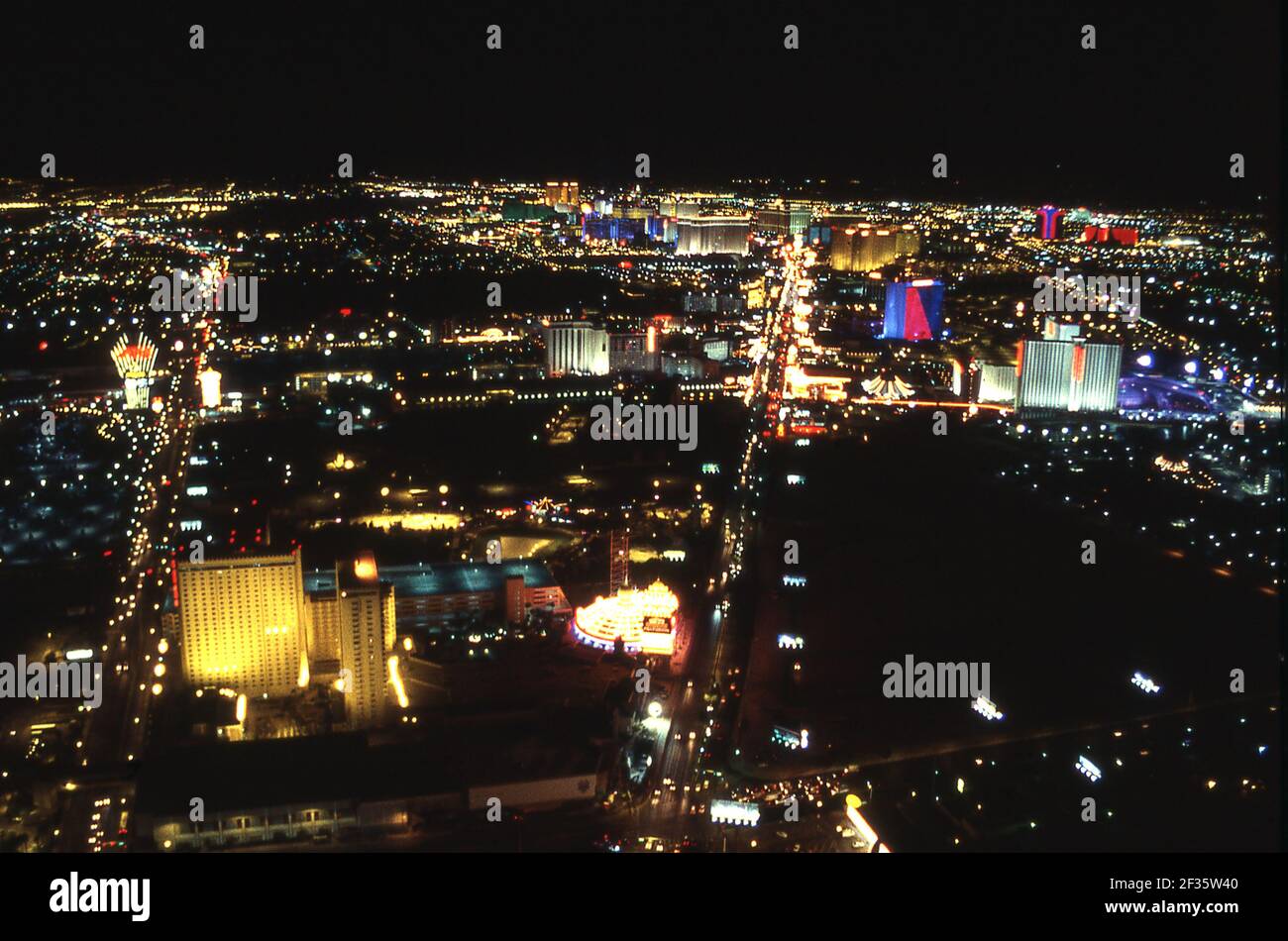Las Vegas Nevada USA in year 2000 Stock Photo - Alamy