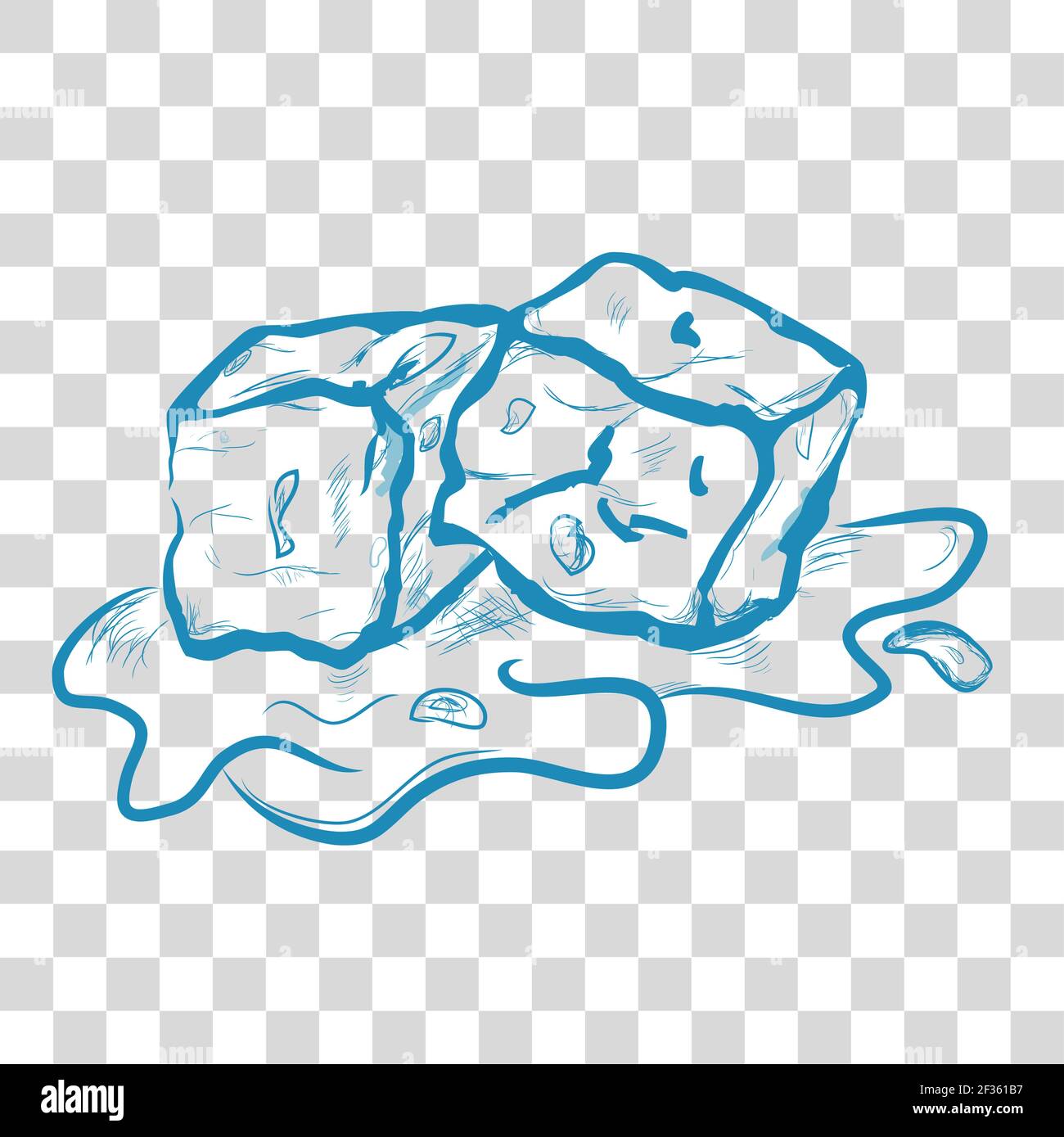 melting ice cube clip art