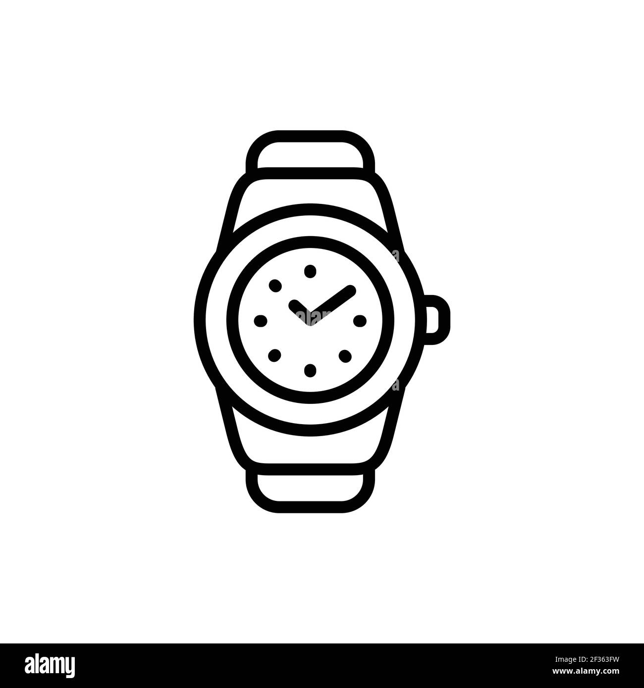 Clock line drawing hi res stock photography and images Page 2 Alamy