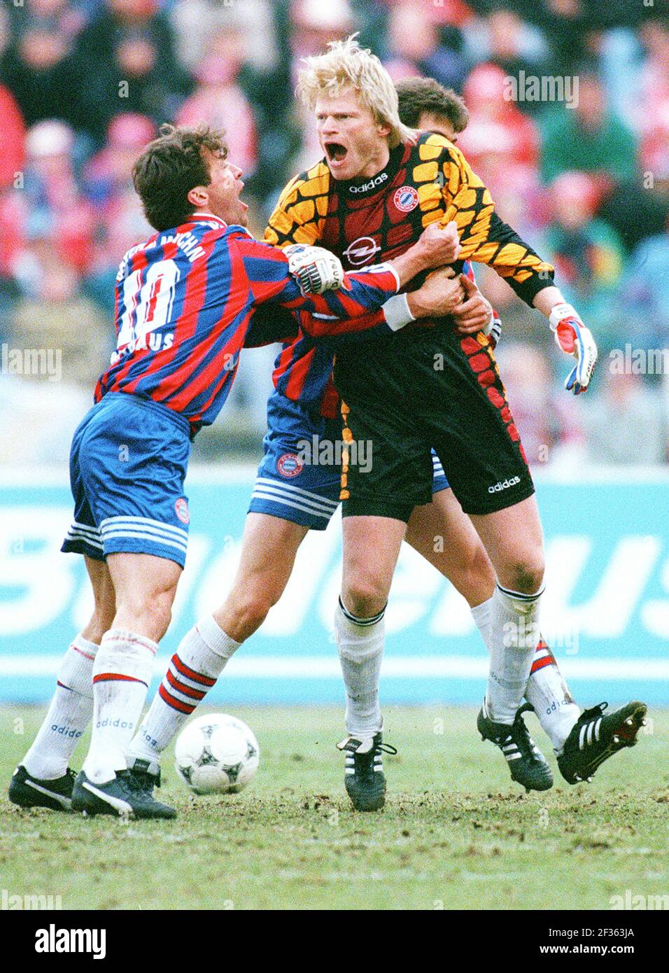 Lothar Matthaeus will celebrate his 60th birthday on March 21, 2021.  Archive photo: Oliver KAHN, goalwart goalhueter FC Bayern Munich, rages  with anger about a decision, completely beside himself, angry, outburst of