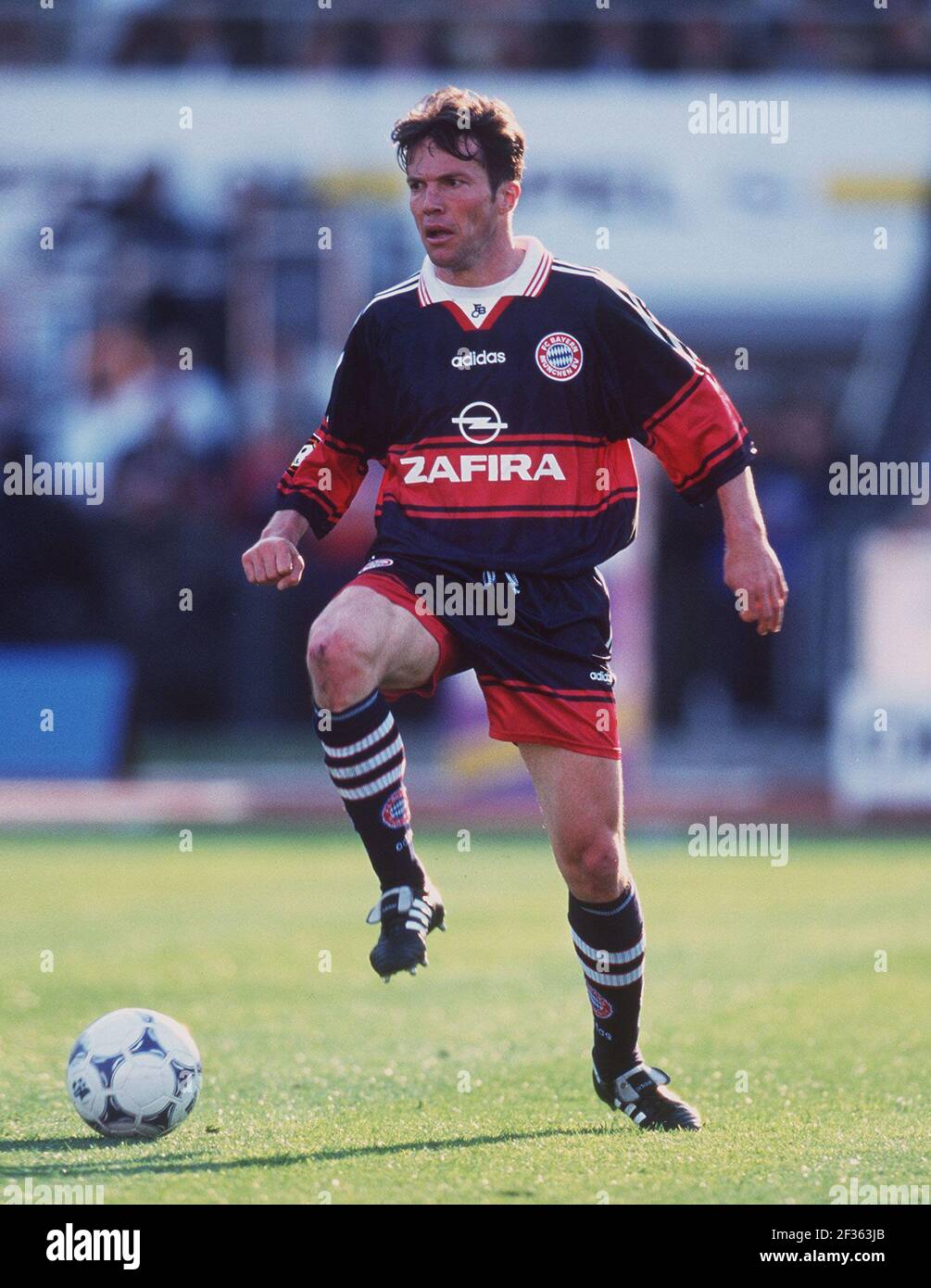 Lothar Matthaeus will celebrate his 60th birthday on March 21, 2021.  Archive photo: Soccer, Lothar MATTHAEUS, FC Bayern Munich, action, HF,  09.05.1999, Â | usage worldwide Stock Photo - Alamy