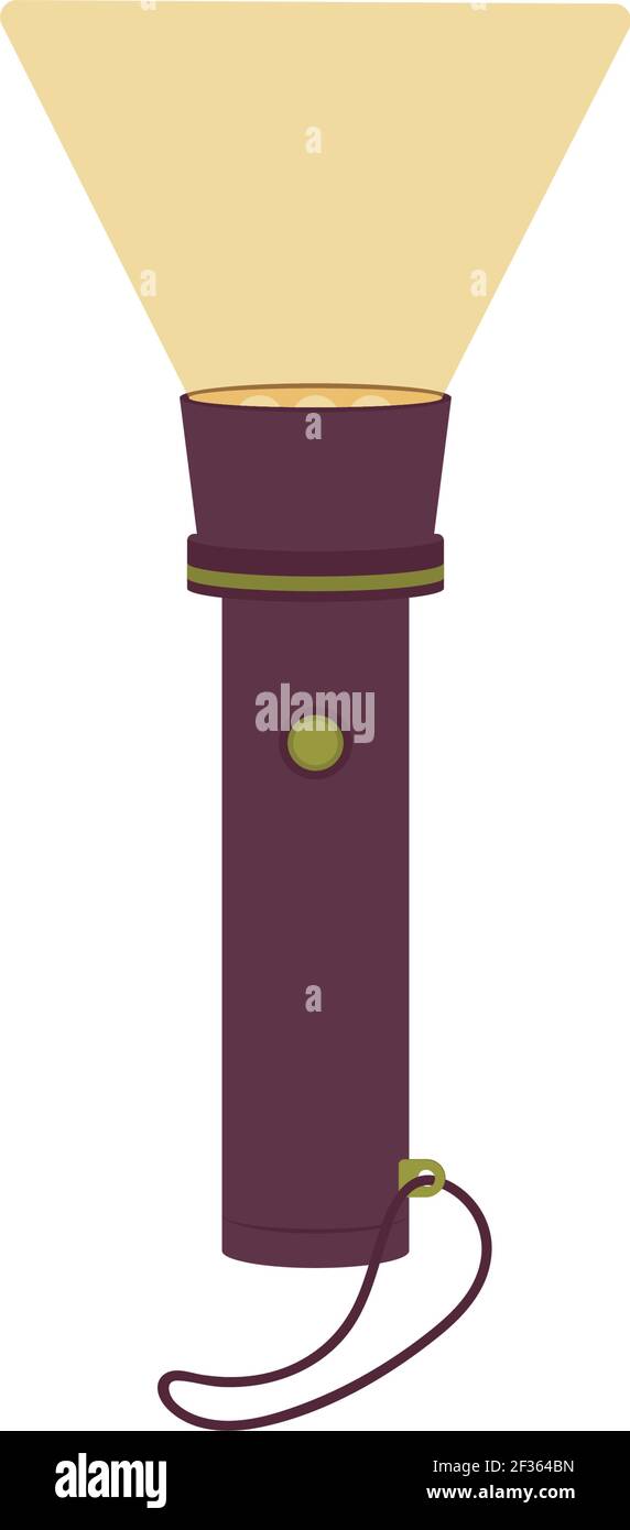 Personal pocket flashlight icon Stock Vector Image & Art Alamy