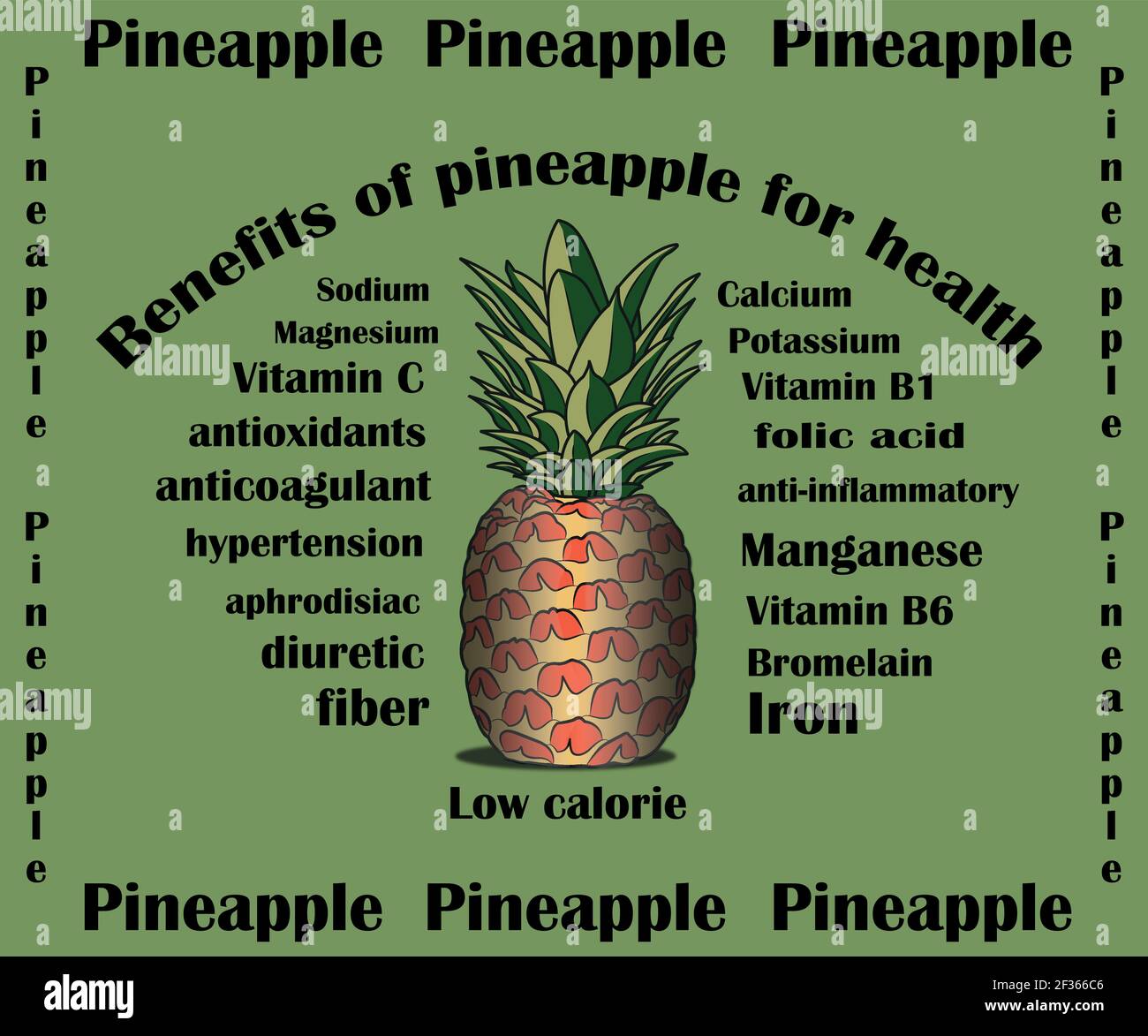 4 Health Benefits of Pineapple