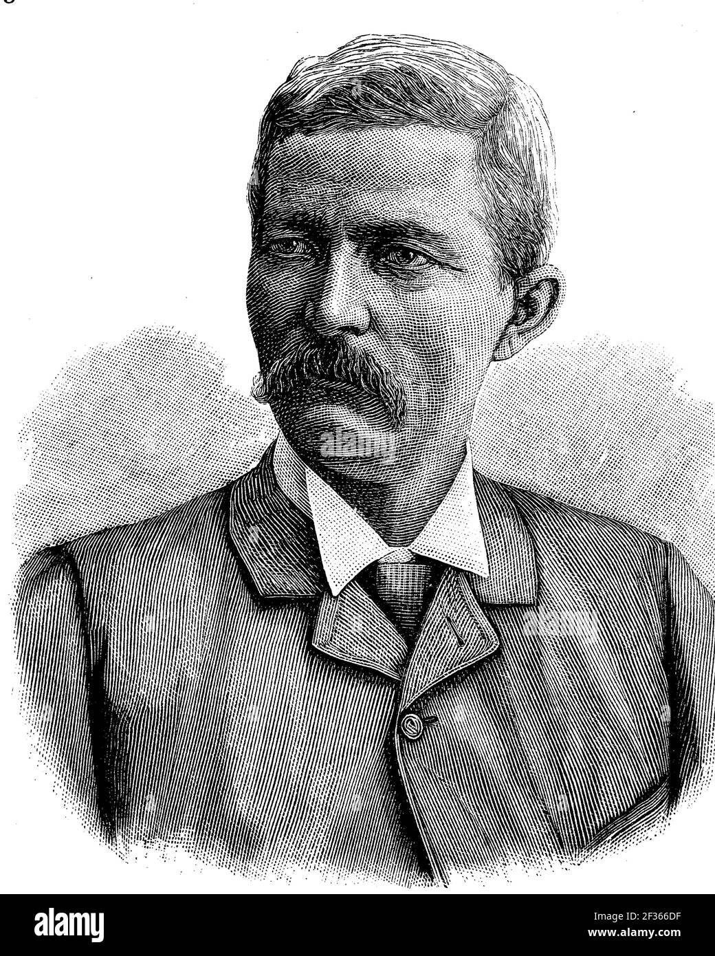 Sir Henry Morton Stanley, John Rowlands in Denbigh, January 28, 1841 - May 10, 1904, was a British-American journalist, African explorer and book author. He became known for the search for David Livingstone and the exploration as well as the development of the Congo on behalf of the Belgian King Leopold II  /  Sir Henry Morton Stanley, John Rowlands in Denbigh, 28. Januar 1841 - 10. Mai 1904, war ein britisch-amerikanischer Journalist, Afrikaforscher und Buchautor. Er wurde bekannt durch die Suche nach David Livingstone und die Erforschung sowie die Erschließung des Kongo im Auftrag des belgis Stock Photo