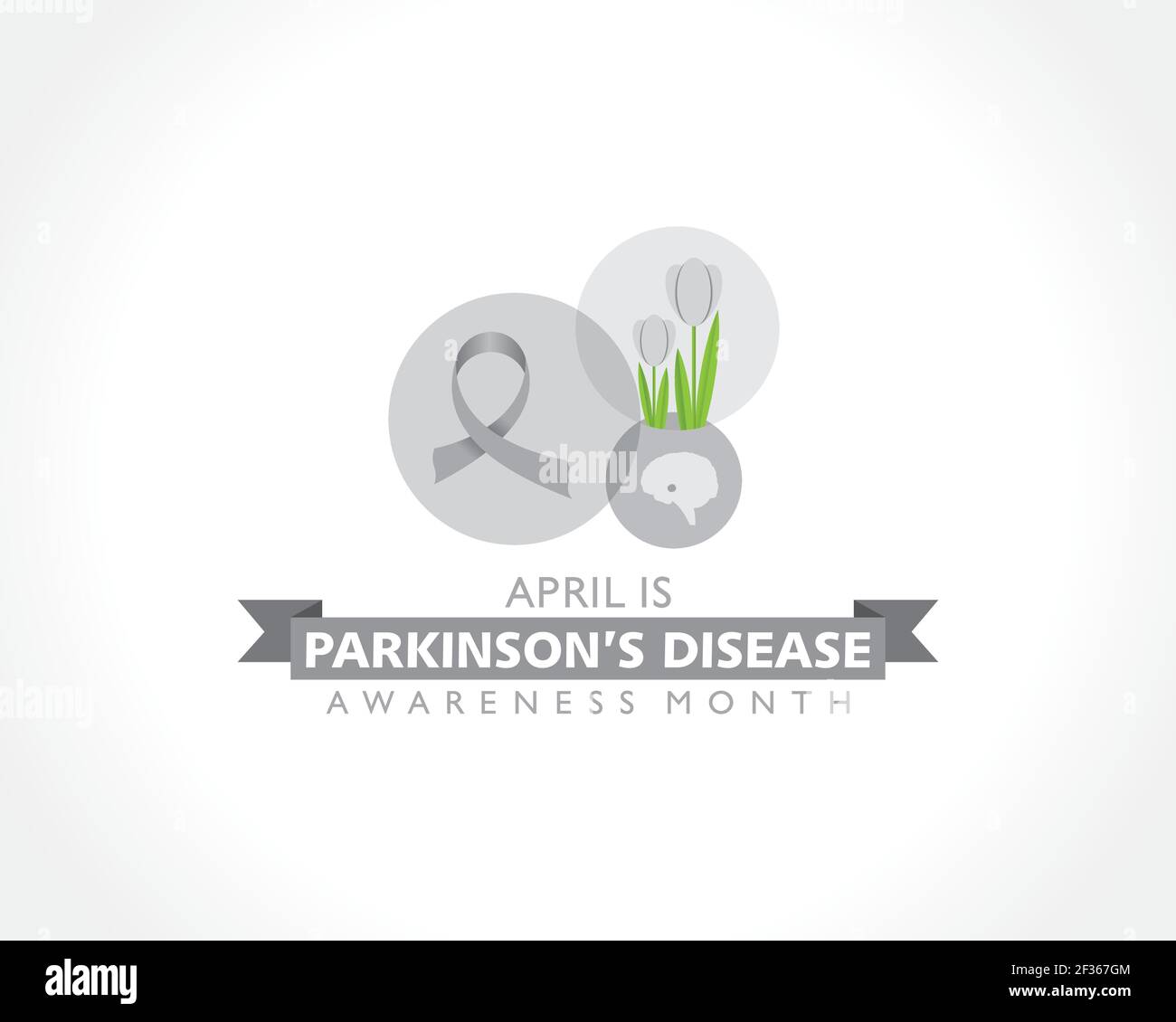 Vector illustration of World Parkinson's disease Awareness Month