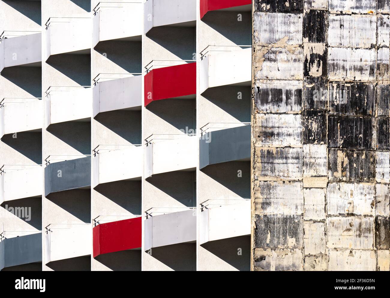 Berlin, Architektur, Balkons Stock Photo