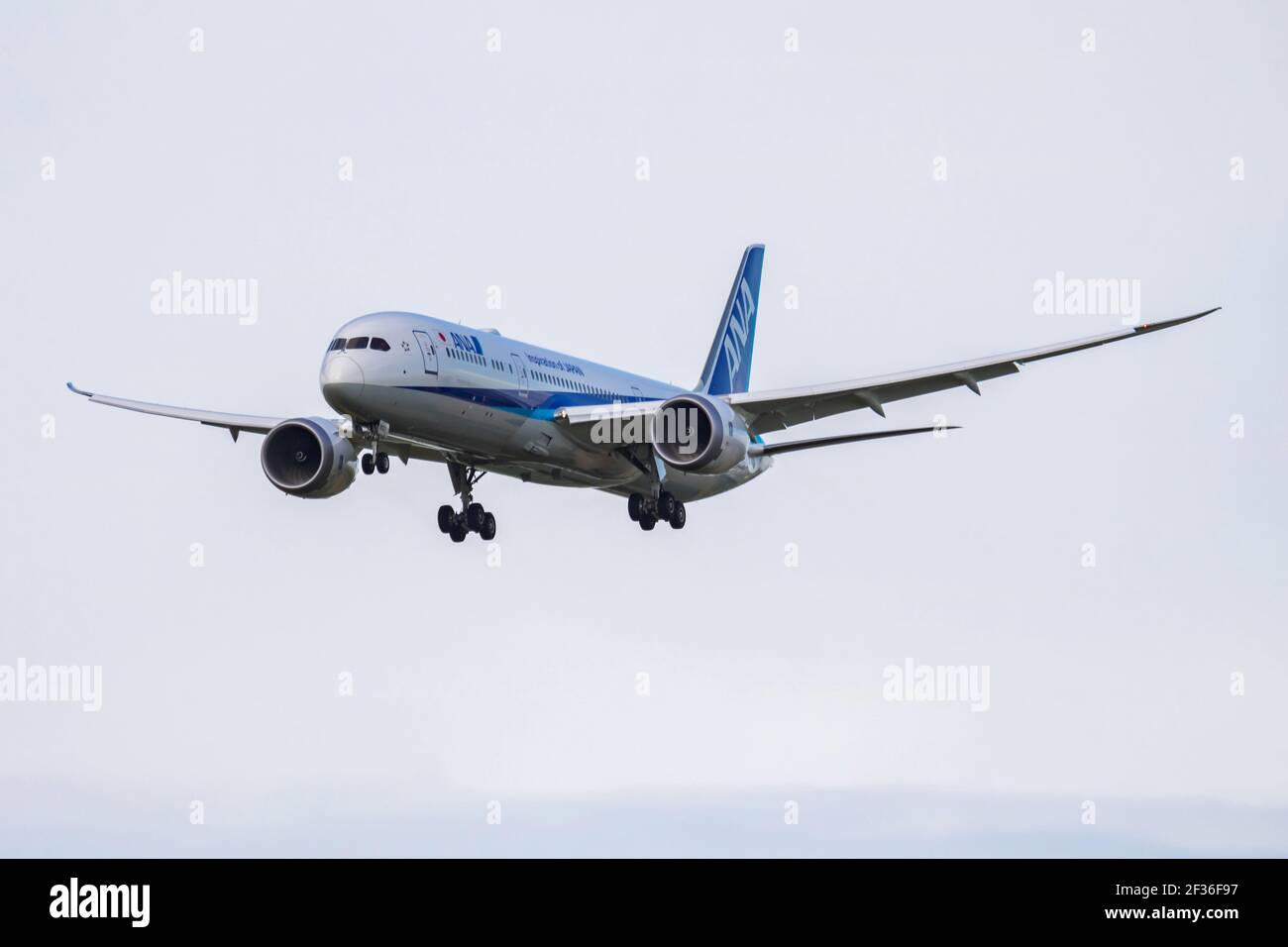 ANA All Nippon Airways Boeing 787-9 Dreamliner JA892A passenger