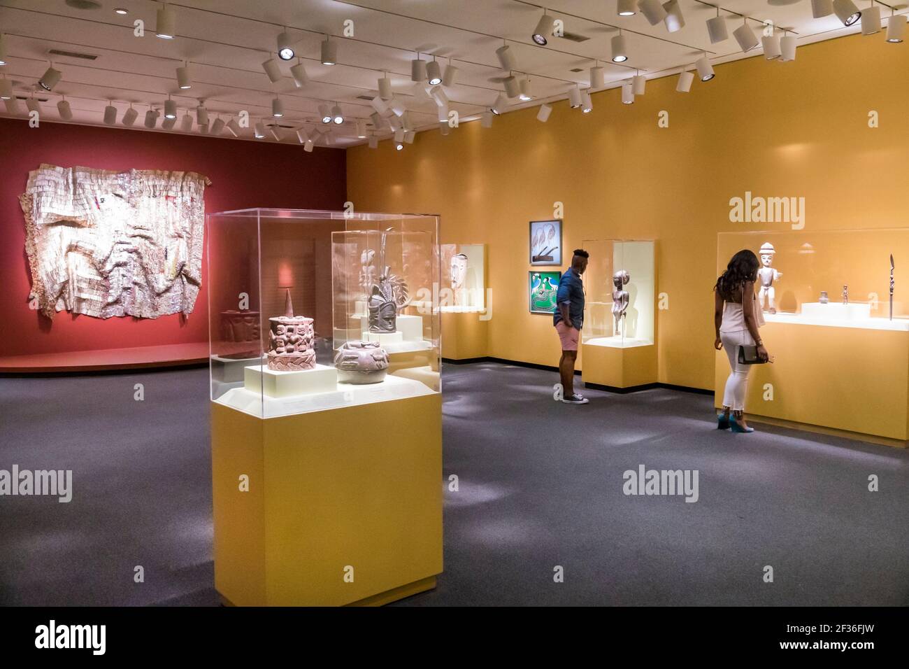 National museum of african art exhibit pottery sculptures paintings hi