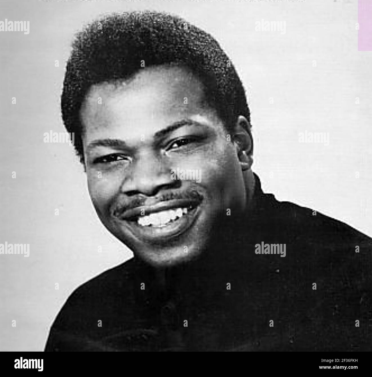 BIG AL DOWNING (1840-2005) Promotional photo of American singer, songwriter and pianist about 1980 Stock Photo