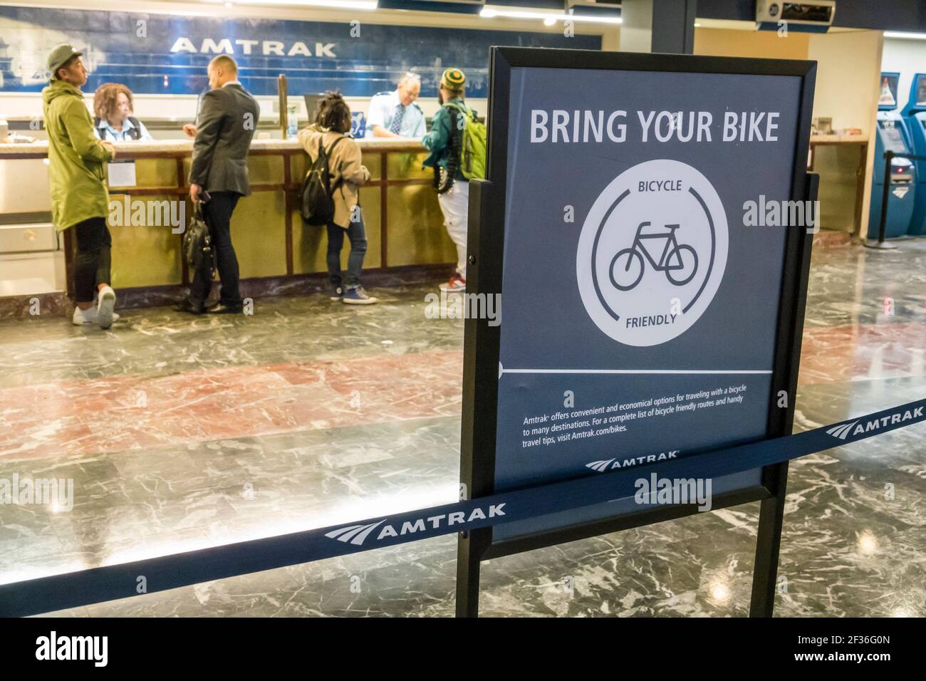 Railroad train terminal amtrak ticket counter hires stock photography and images Alamy